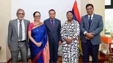 Diplomatie : Le ministre Ramful accueille les nouveaux ambassadeurs mauriciens
