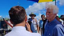 Agalega : Bérenger dresse un constat de visu sur la jetée et sur l'Airstrip Control Tower