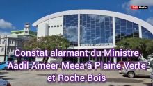 Sports Arena de Plaine-Verte et chantier du centre municipal à Roche-Bois : « constat alarmant » du ministre Aadil Ameer Meea 