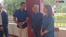 Municipales 2025 : Pravind Jugnauth, son épouse Kobita, et leur fille ont voté au collège Dr Maurice Curé