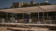 La Grèce saisie par une vague de chaleur, l'Acropole d'Athènes ferme partiellement