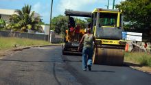 Travaux infrastructurels: enfin du bitume neuf à Pte-aux-Sables