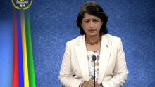 Réseaux sociaux: Ameenah Gurib-Fakim appelle les jeunes à la prudence