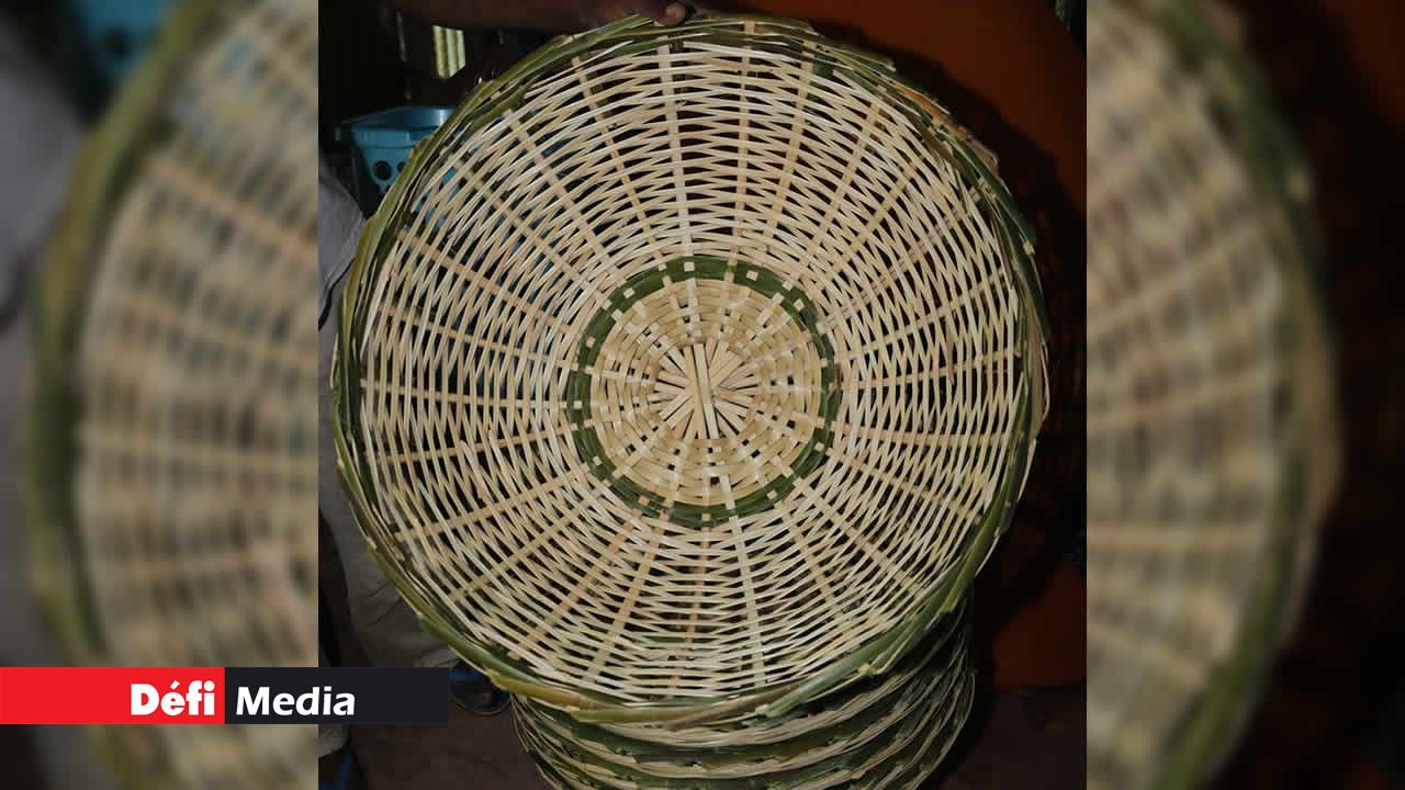 Le produit fini : un beau panier pour y mettre des légumes. Savoir-faire d’antan