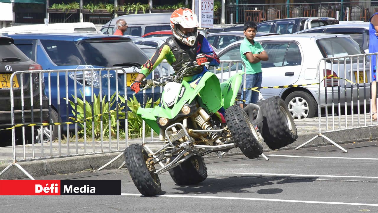 Les quads ont assuré le show. Les quads ont assuré le show.