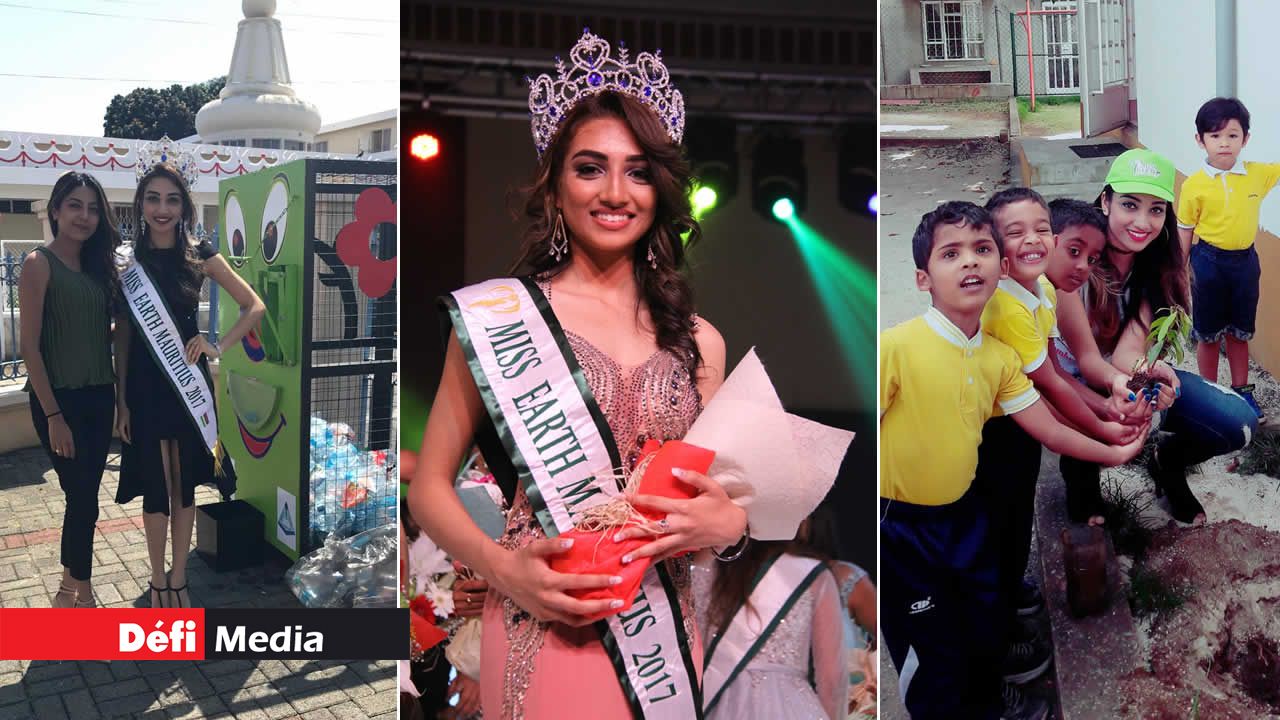 Yanishta Gopaul, La Miss Earth Mauritius 2017-2018