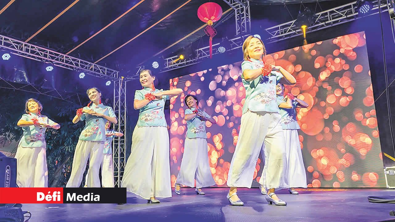 Les visiteurs ont pu profiter d’un spectacle culturel.