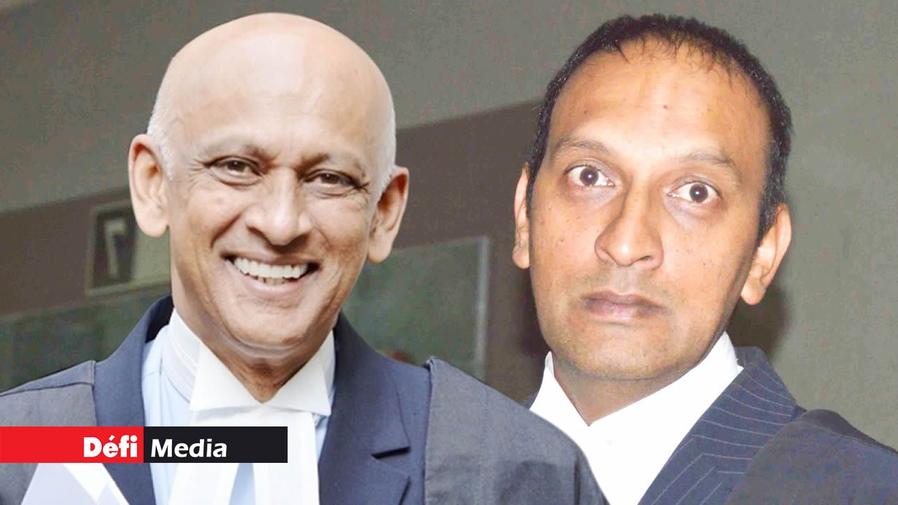 Me Raouf Gulbul et Me Athon Murday.