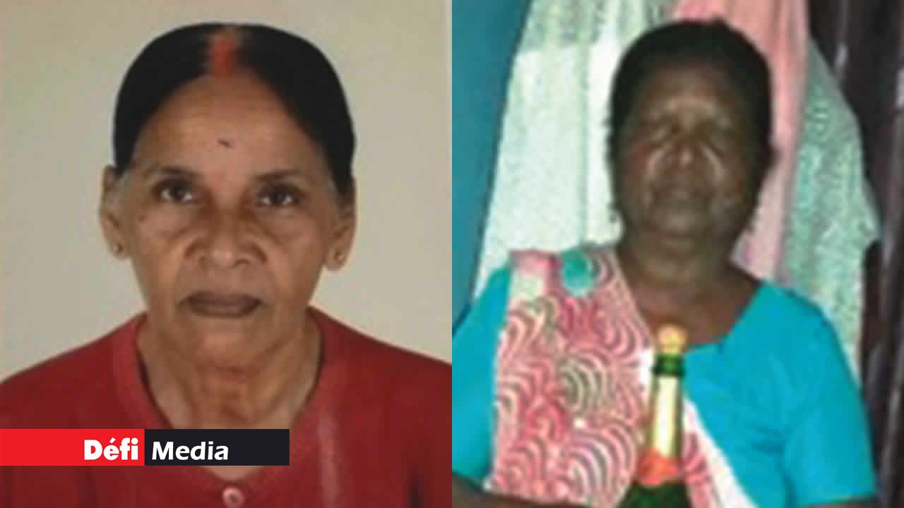 Shobha Mudhoo et Padmawtee Hissen.