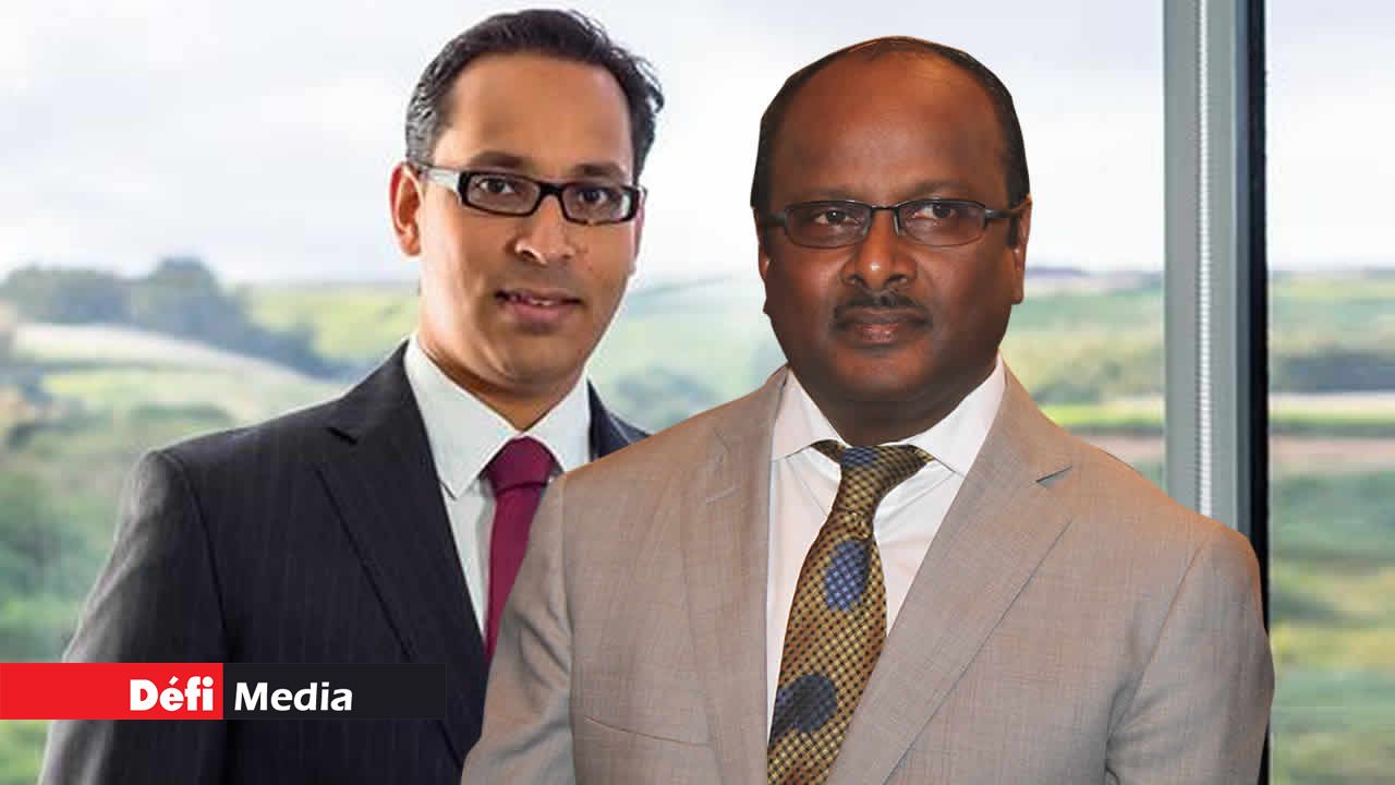 Akilesh Deerpalsingh et Sudhir Sesungkur.