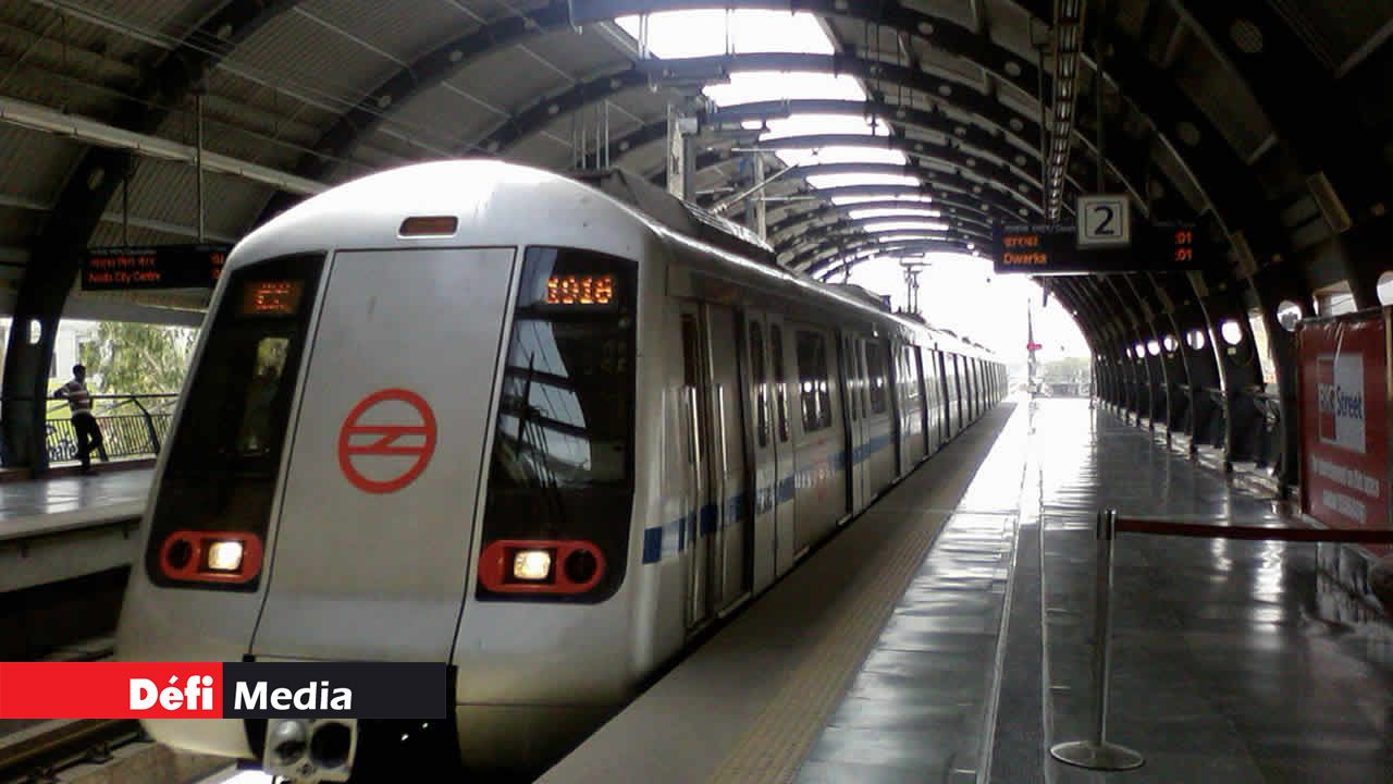 Le métro de New Delhi
