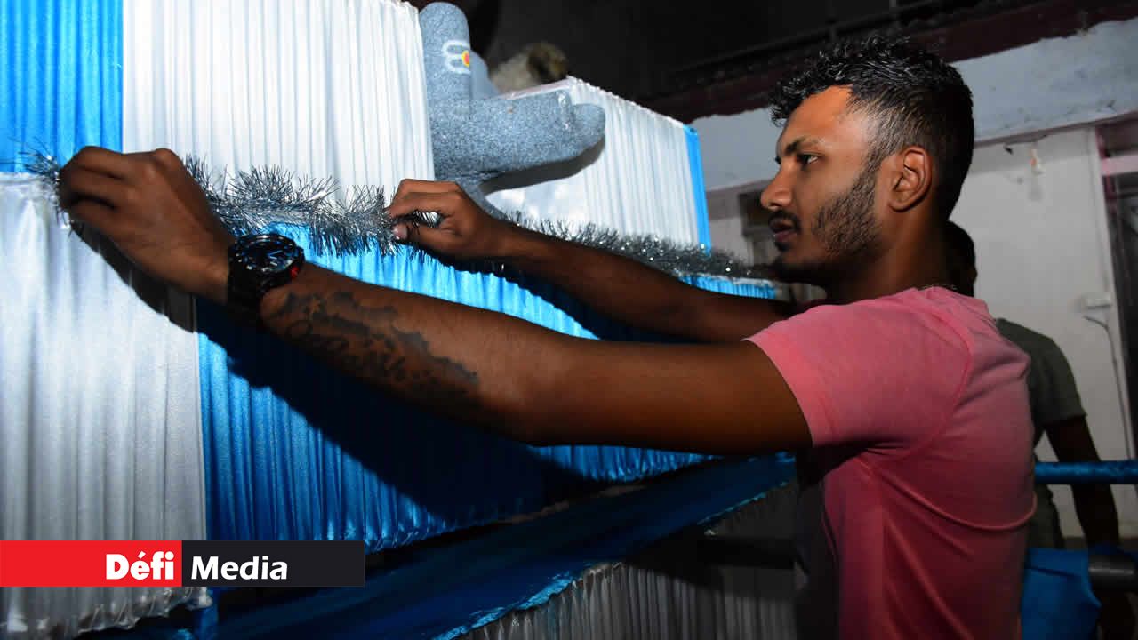 Confection d’un kanwar