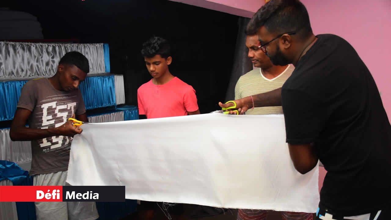 Confection d’un kanwar