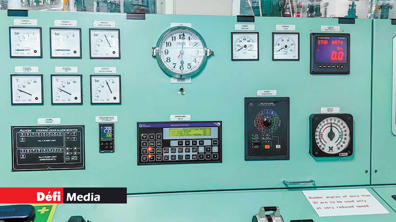 Le système pour la salle des machines.