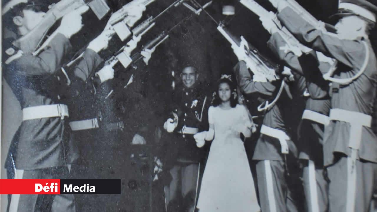 José Lenette et Marieline se sont dit oui à l’église Saint-Esprit de Bel-Air le 11 janvier 1974.