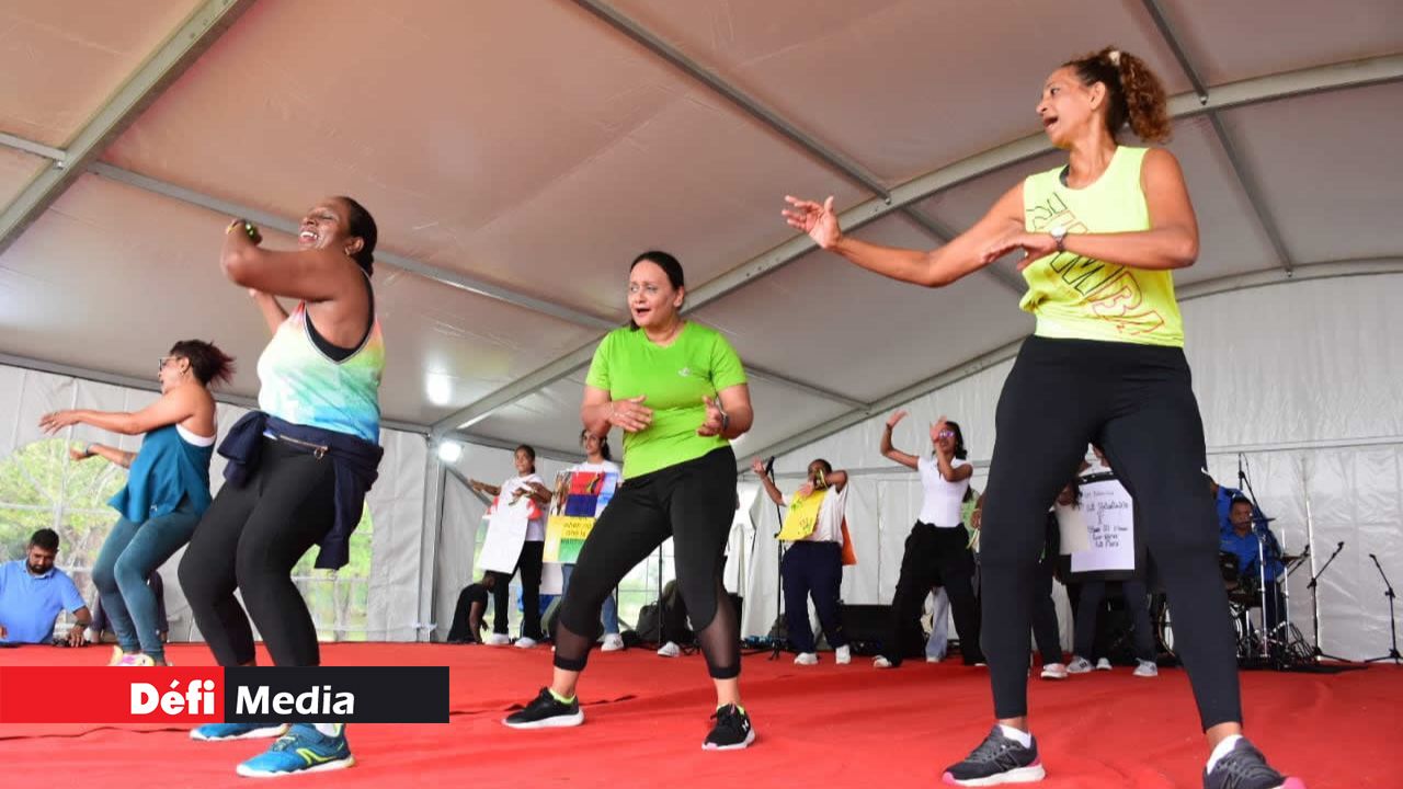 Du Zumba était aussi à l’ordre du jour.