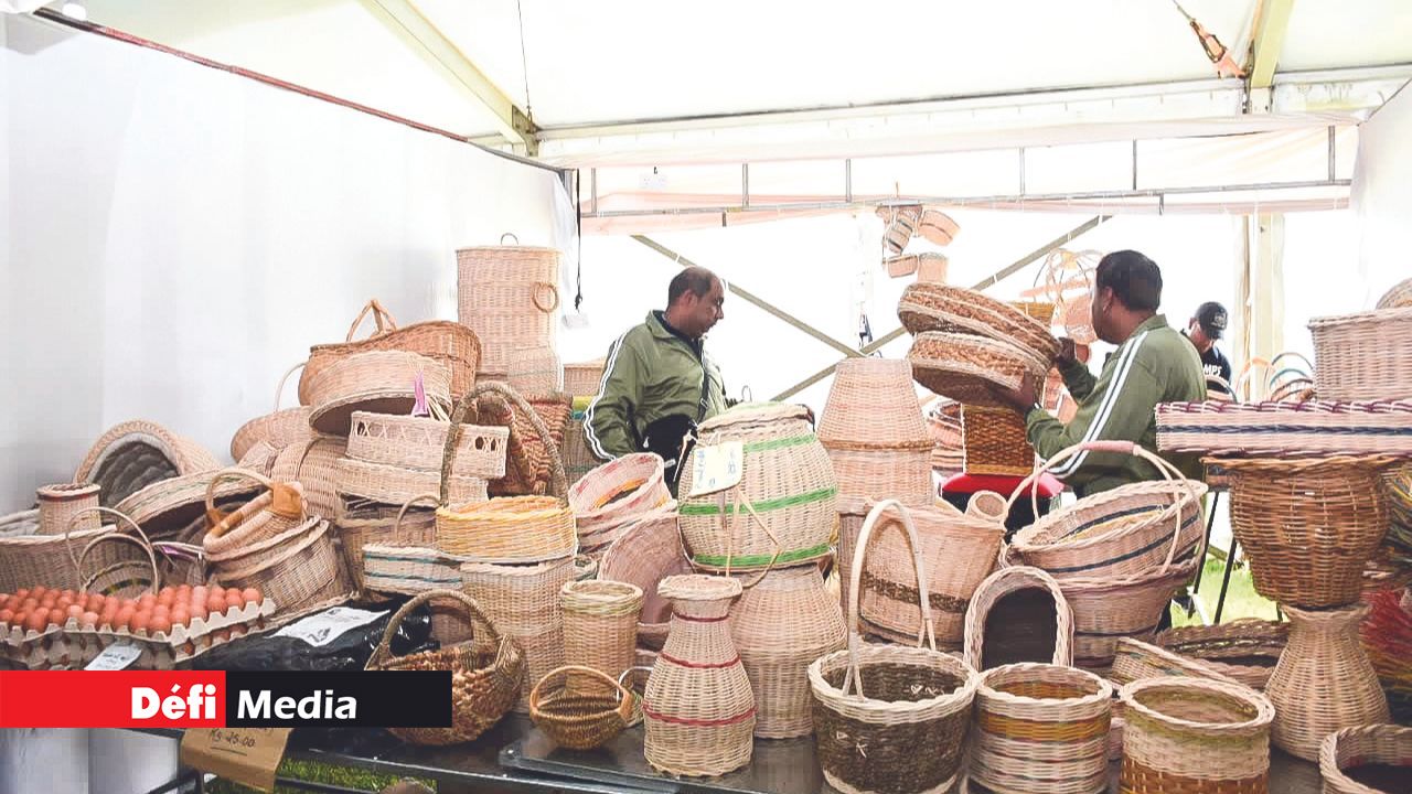 Des produits artisanaux étaient également en vente.
