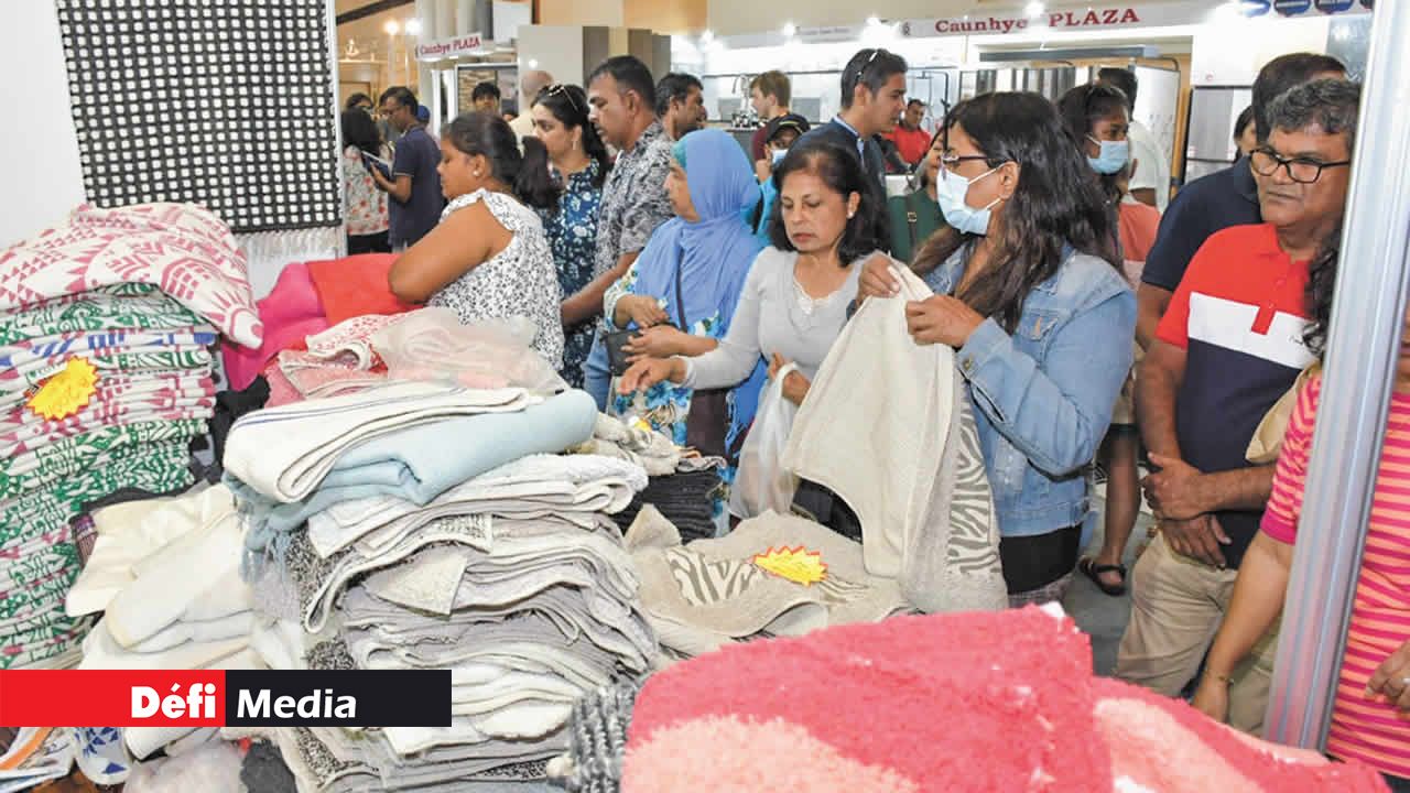 Les tapis de sol ont séduit les visiteurs.