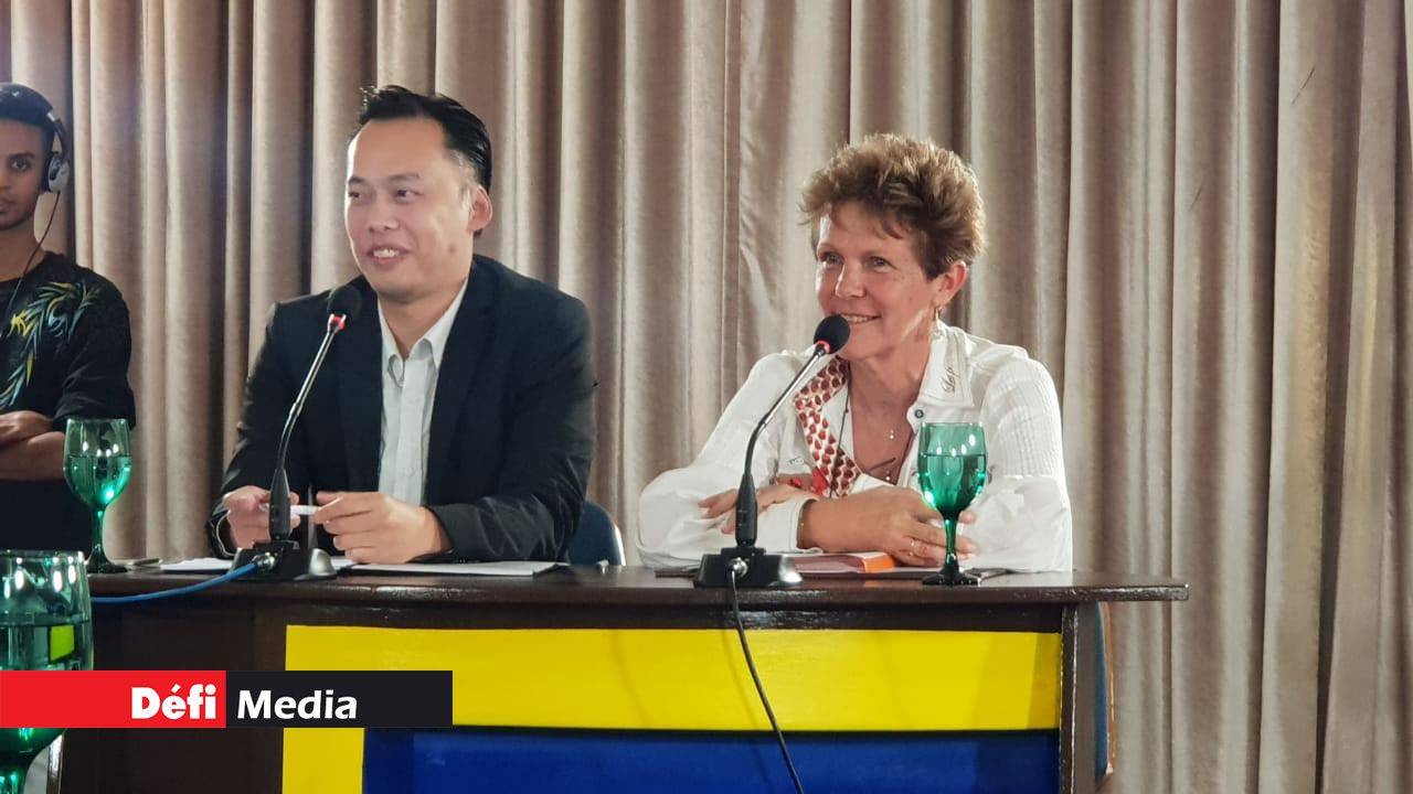 Catherine Gris et Jean Eric Wong Cheong