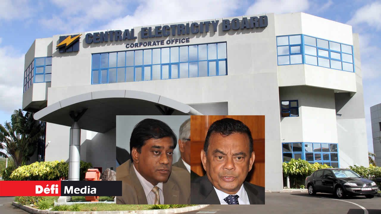 Shyam Thannoo et Ivan Collendavelloo