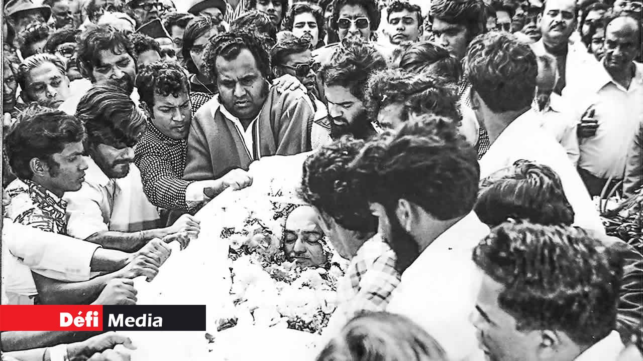 Sookdeo Bissoondoyal est décédé le 18 août 1977.