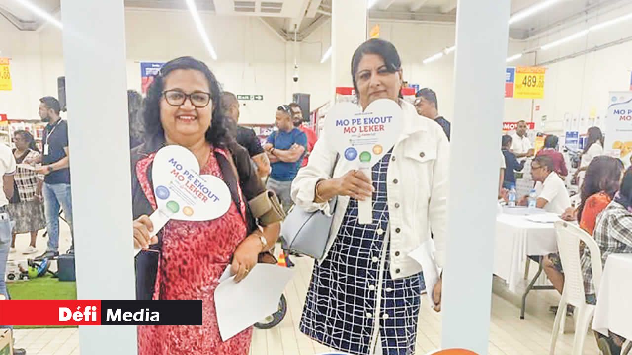 Des visiteurs ont pris l’engagement d’écouter leur cœur en adoptant de bonnes pratiques.