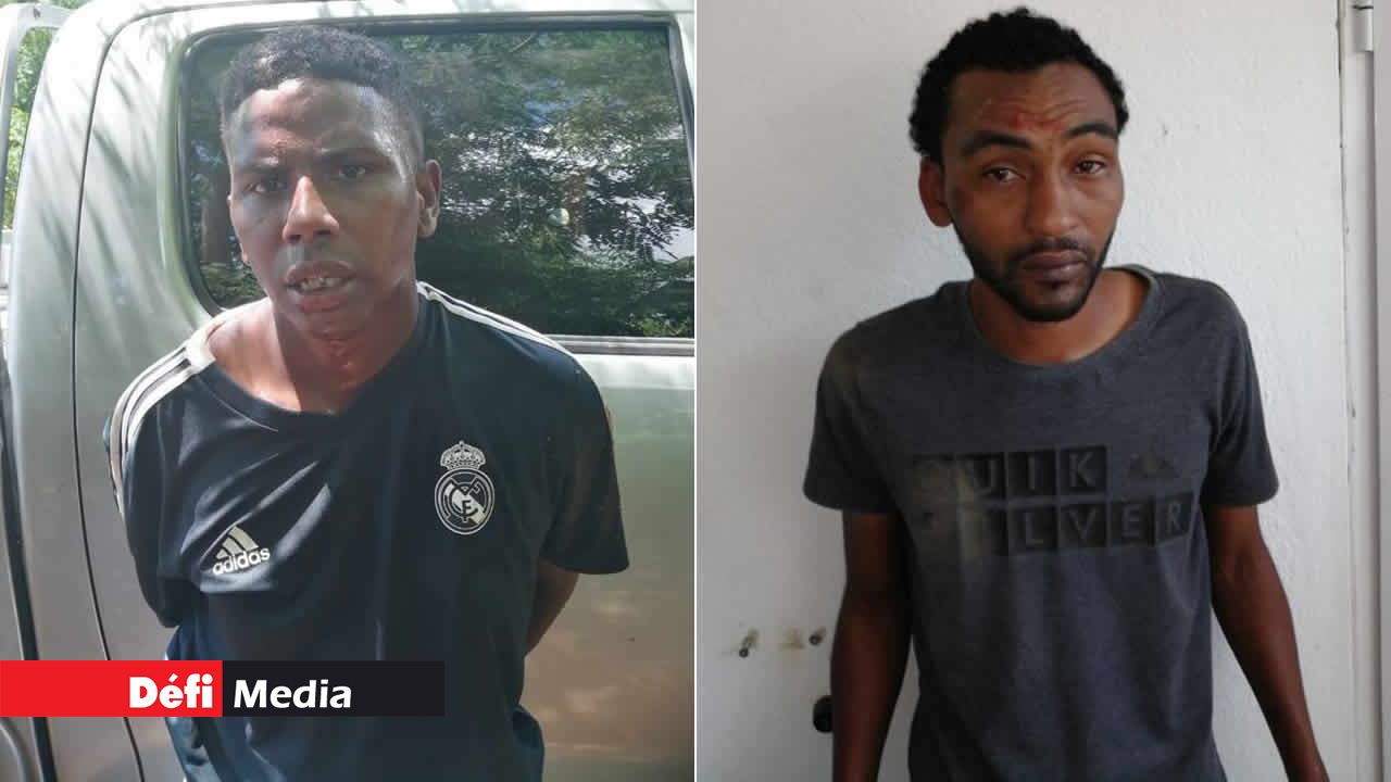 Jean-Noël Ludovic Rabaille et Kenny Thierry Théophile