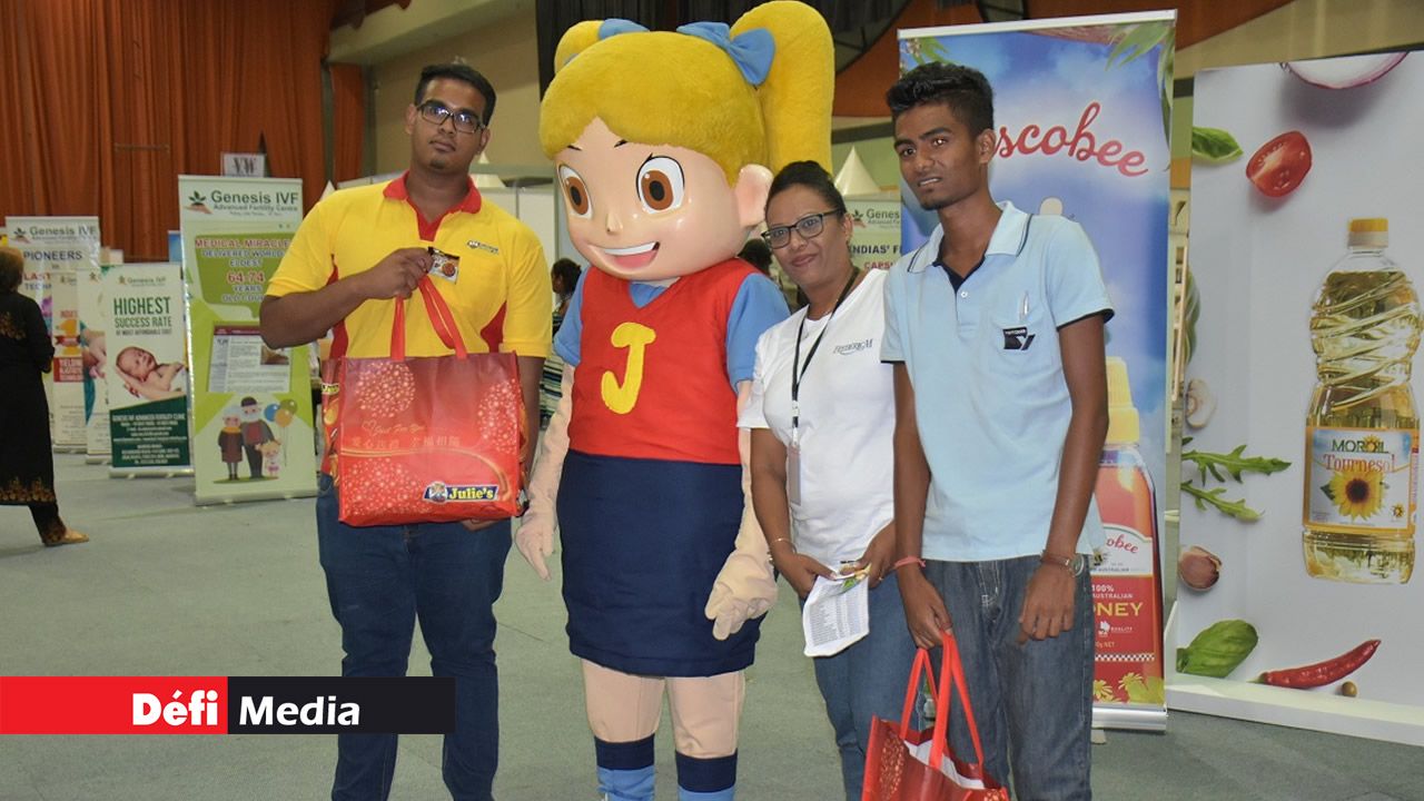 La mascotte de Julie’s fait le bonheur des petits et grands.