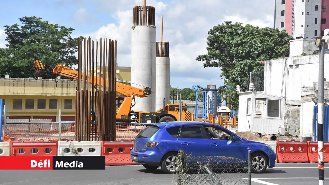 Metro Express : pose de rails dans quelques semaines à Port-Louis