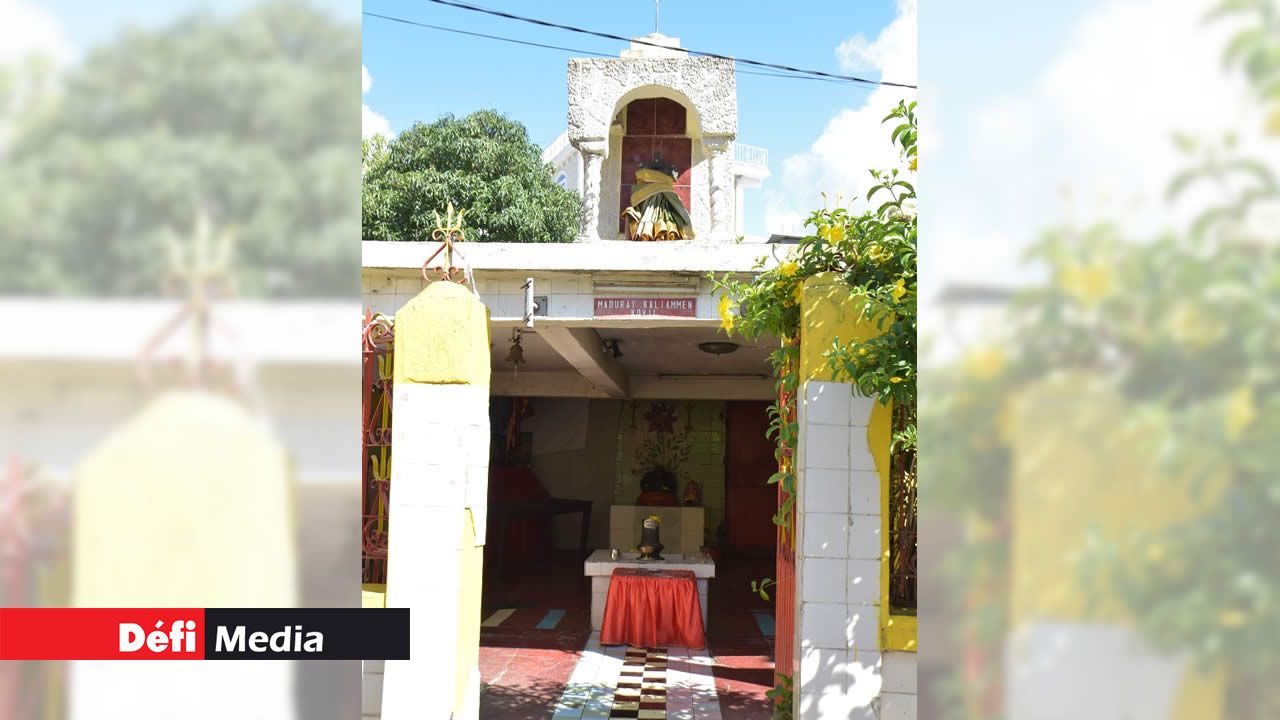 Le temple tamoul Madurai Kali Ammen Kovil compte plus de 105 ans d’existence.
