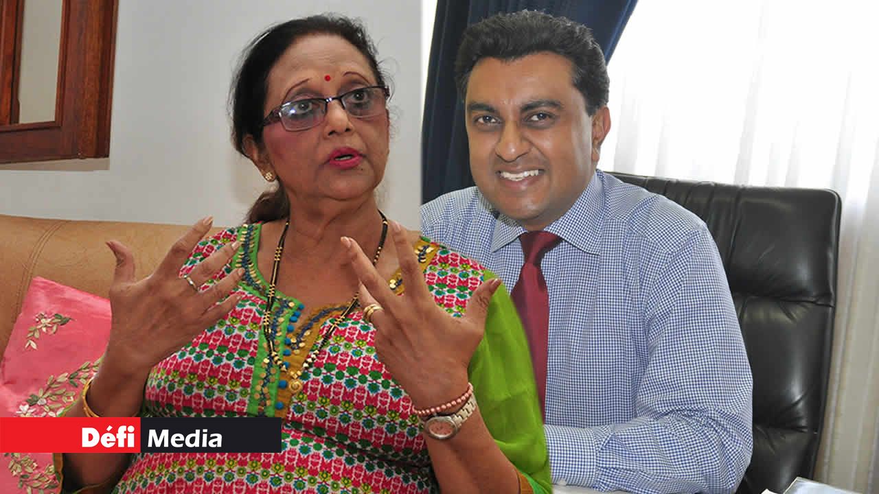 Yatin Varma et Sheila Bappoo