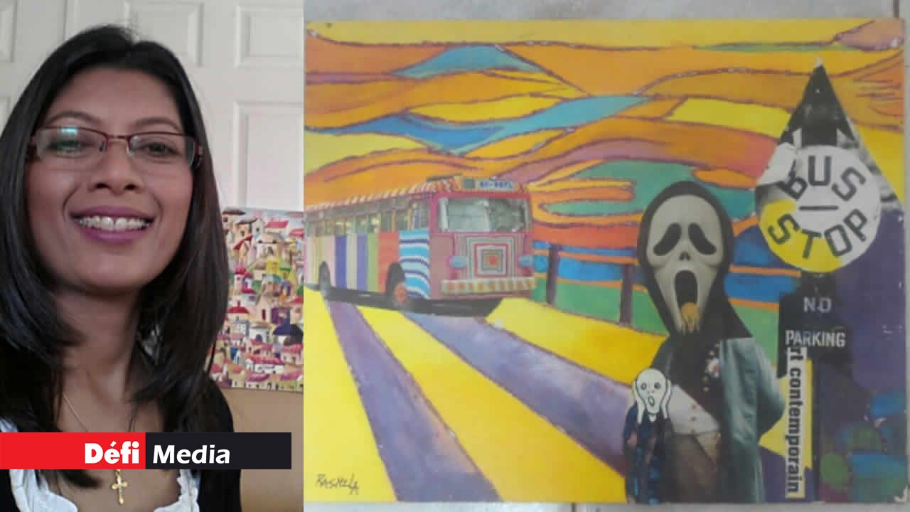 Rashila Ramchurn s’est toujours  intéressée à l’art.