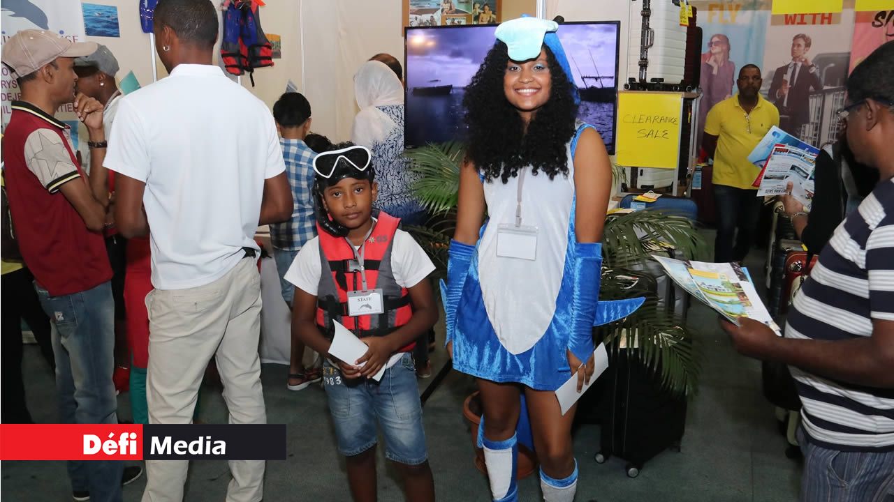 Les petites mascottes de Dolphin Cruise. Salon du Prêt-à-Partir 2019