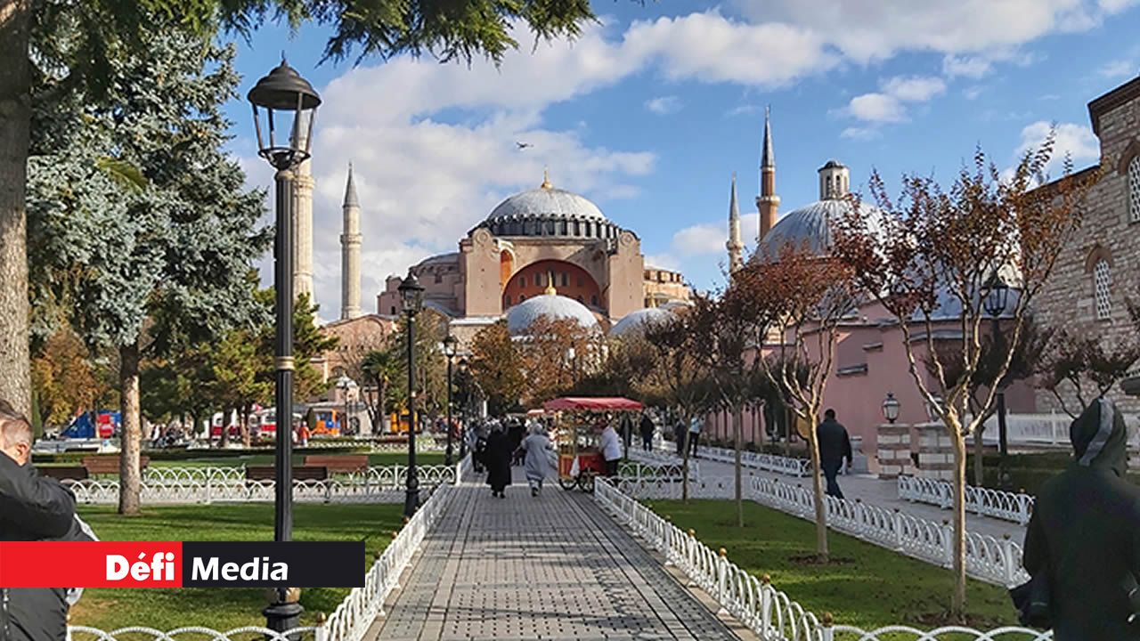 La Hagia Sophia (basilique Sainte-Sophie).