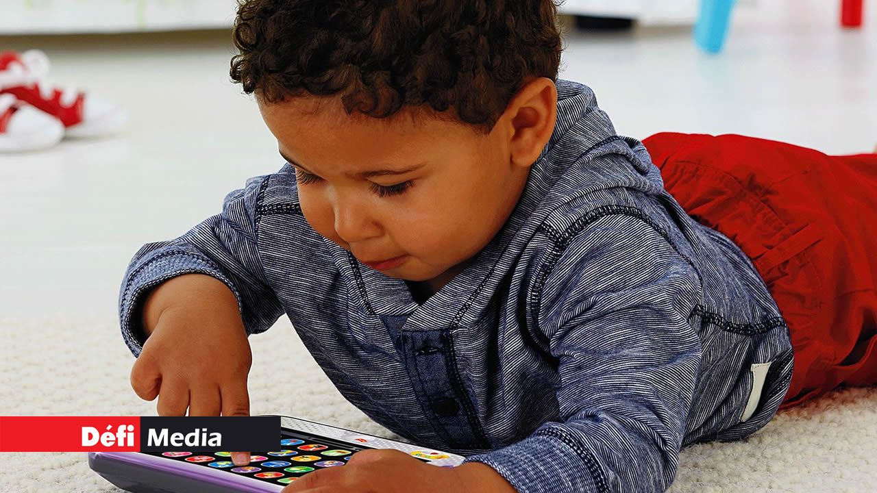Des tablettes signées Fisher Price V-tech dès leur plus jeune âge.