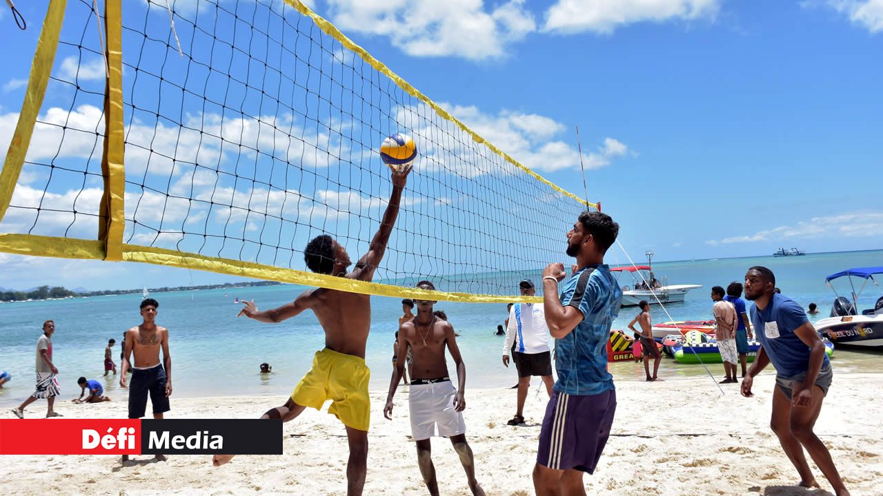 Plusieurs activités étaient au programme notamment le Beach-Volley. Beach Tour Family Fun Day