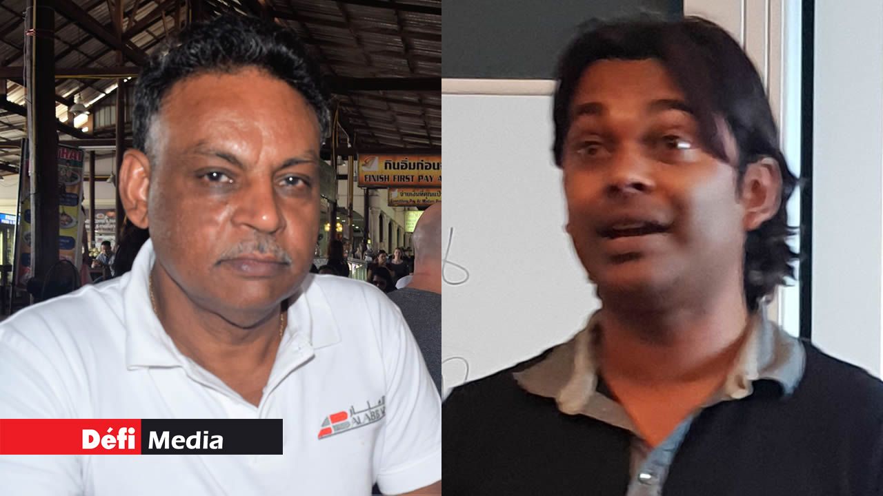 Rajendra Sewpersadsing et Brian Pitchen