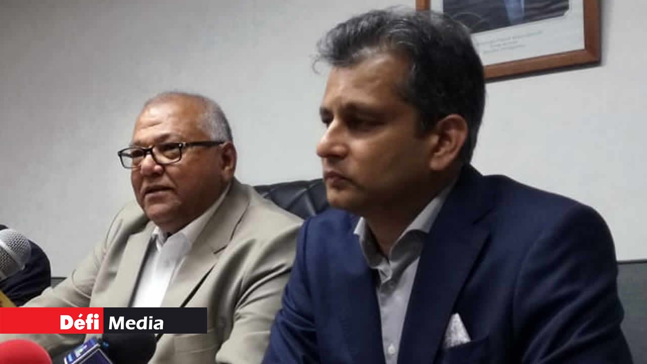 Mahen Jhugroo et Zuberr Joomaye