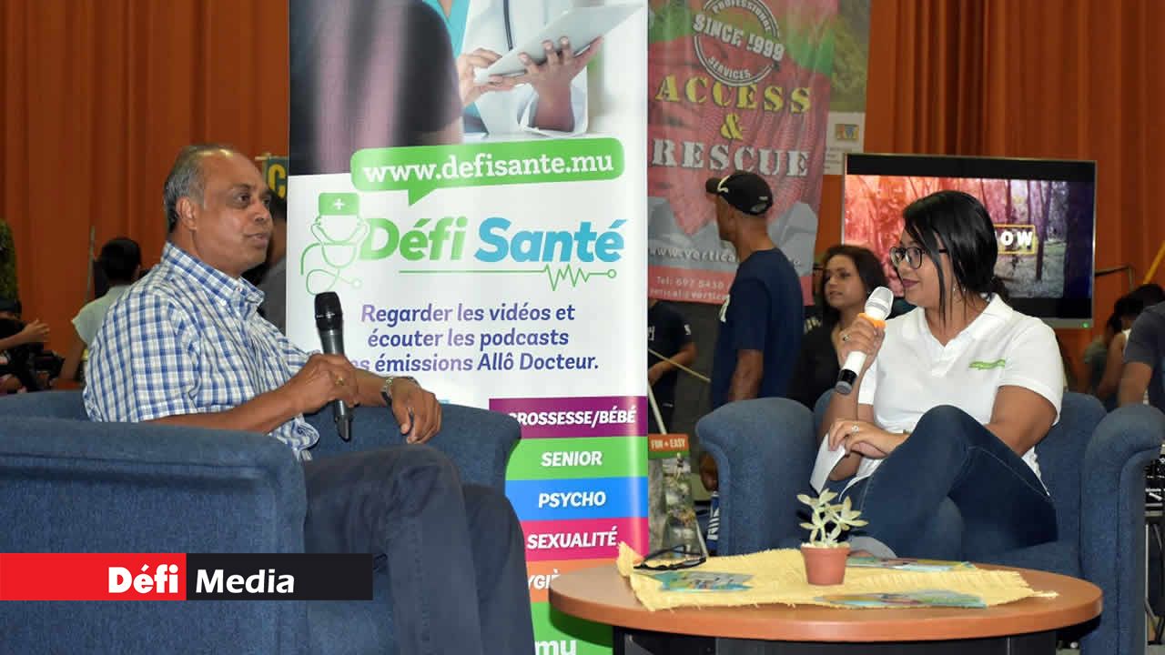 Défi Santé assurait des causeries durant trois jours. 7e édition du Salon de la Famille et de la Santé