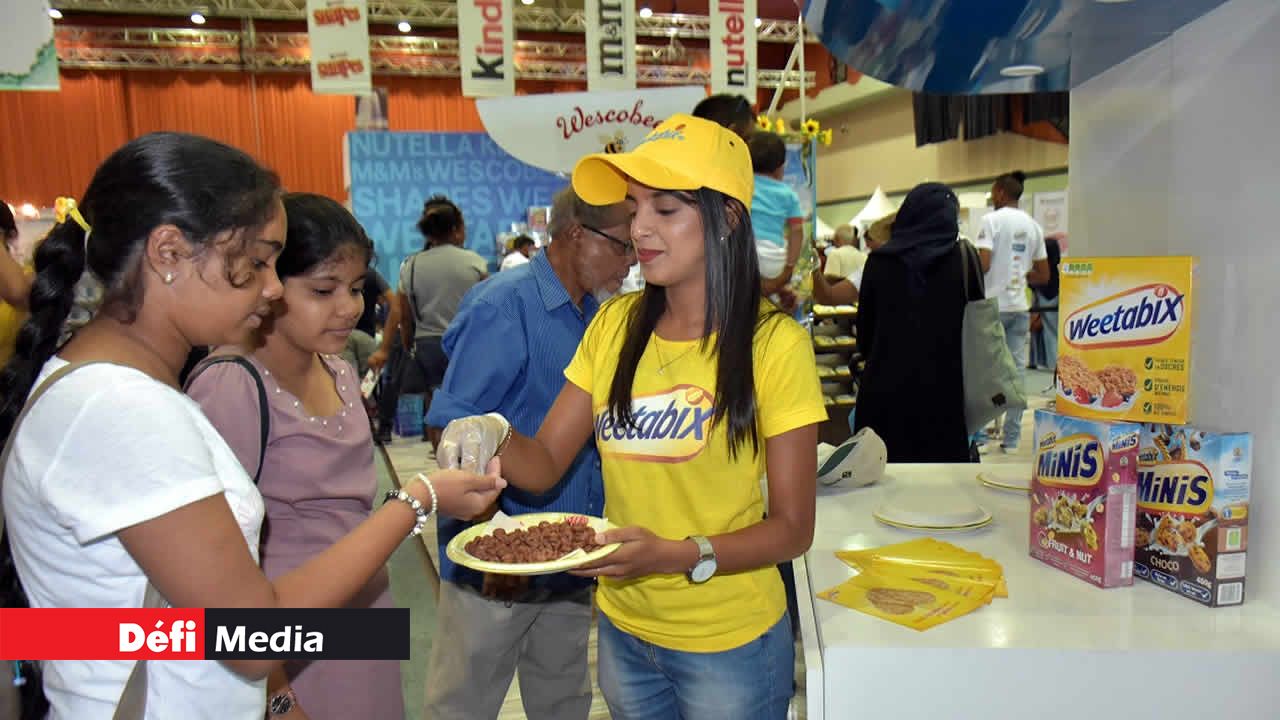 Weetabix proposait des dégustations aux visiteurs. 7e édition du Salon de la Famille et de la Santé
