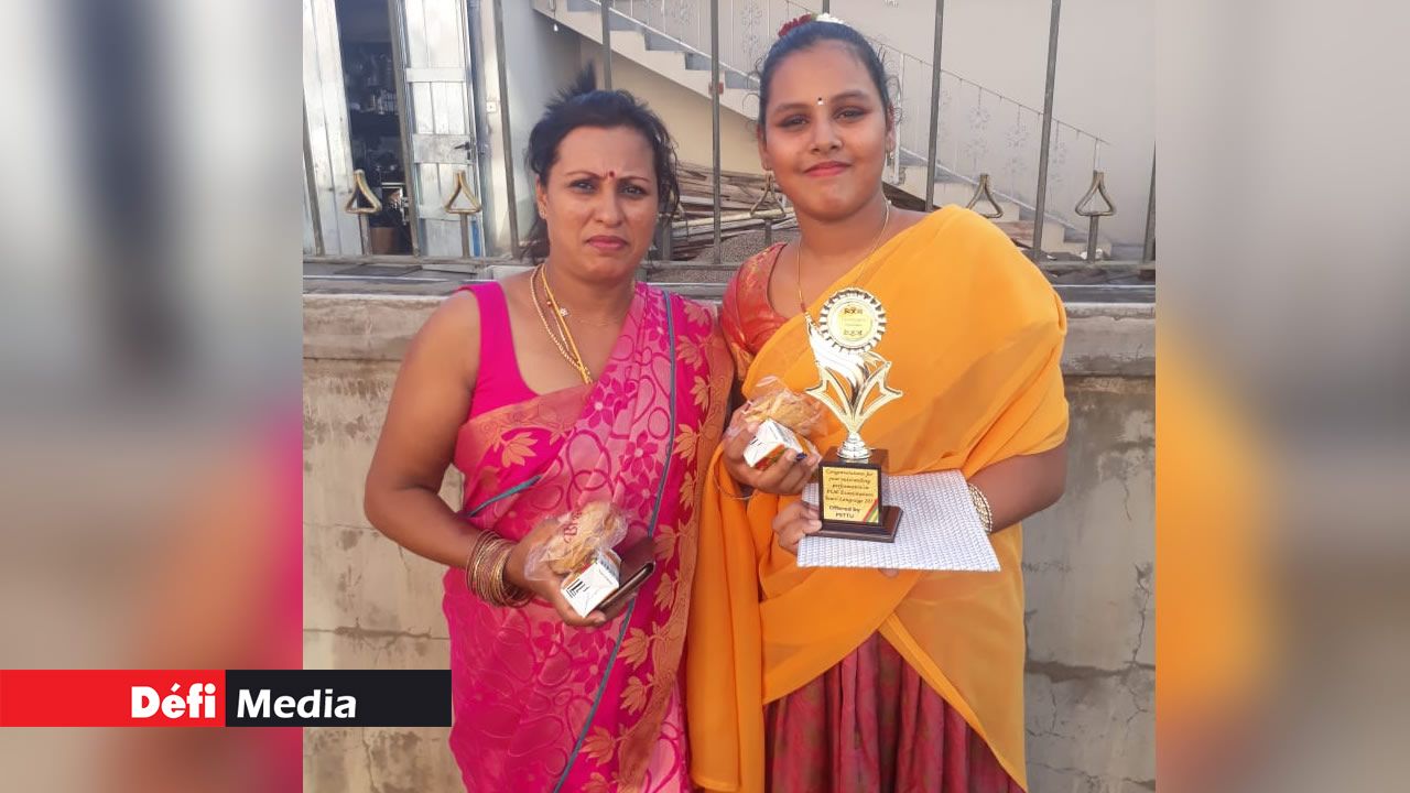 Anja Govinden et sa fille Iroshinee