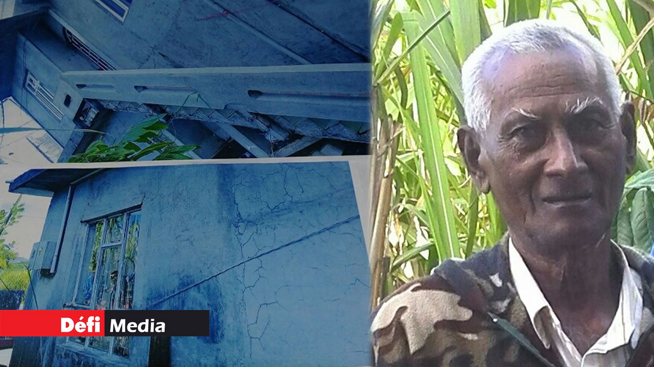 La maison des Soodhoo. Le patriarche Sooklall Soodhoo.