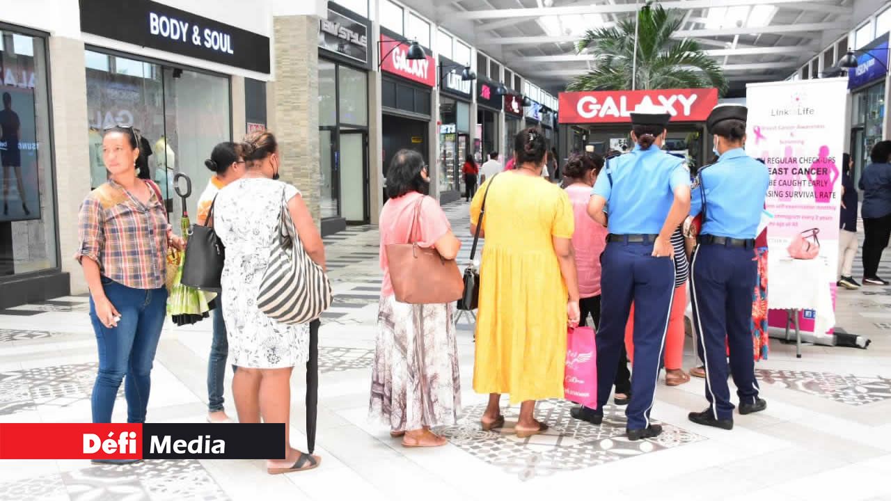 Le dépistage du cancer du sein a été très prisé tout au long de cette journée dédiée au cancer.