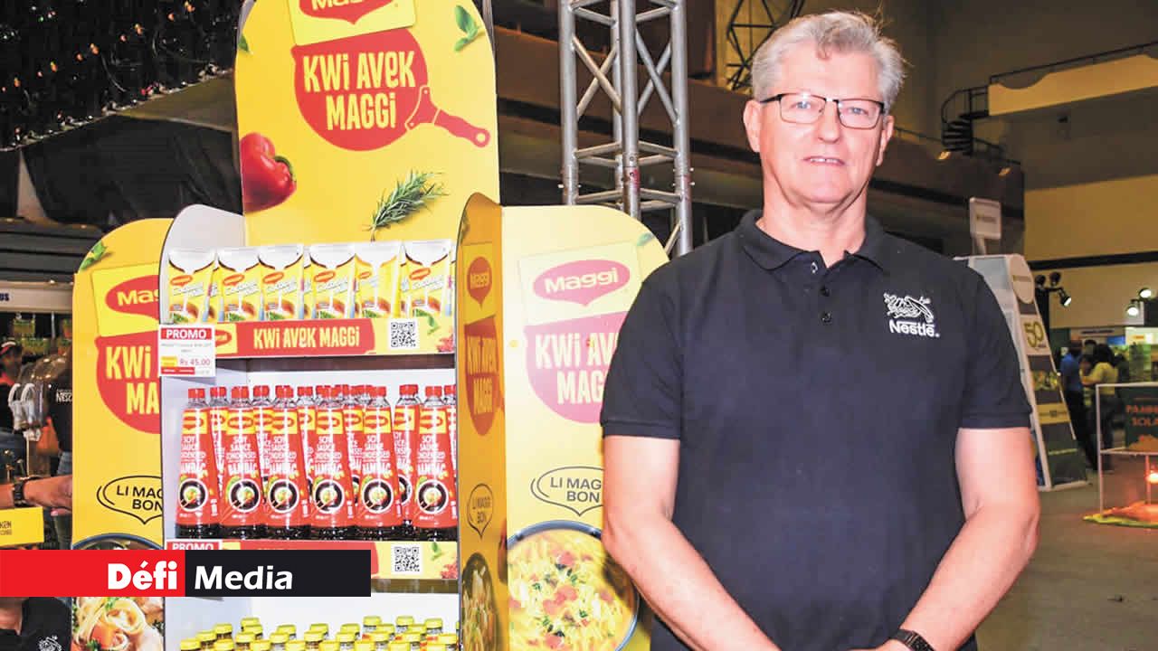 Gordon Perrins, Business Development Manager chez Nestlé Mauritius, invite les Mauriciens à découvrir les produits de Nestlé ce dimanche.