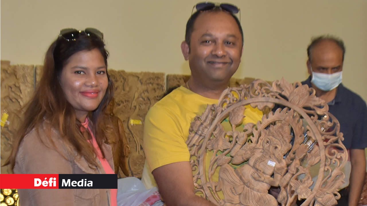 Les décorations de Benny’s Decor ont séduit les visiteurs.