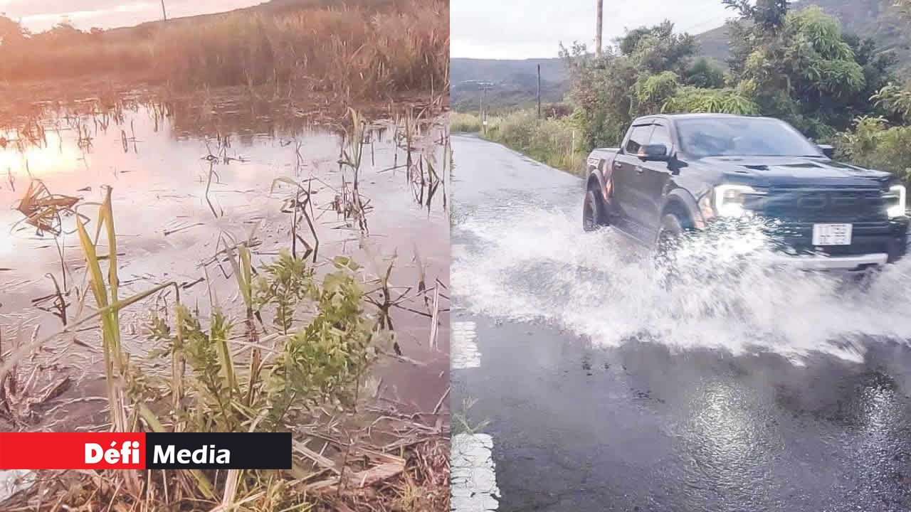 Surinam a été copieusement arrosé mardi et mercredi.