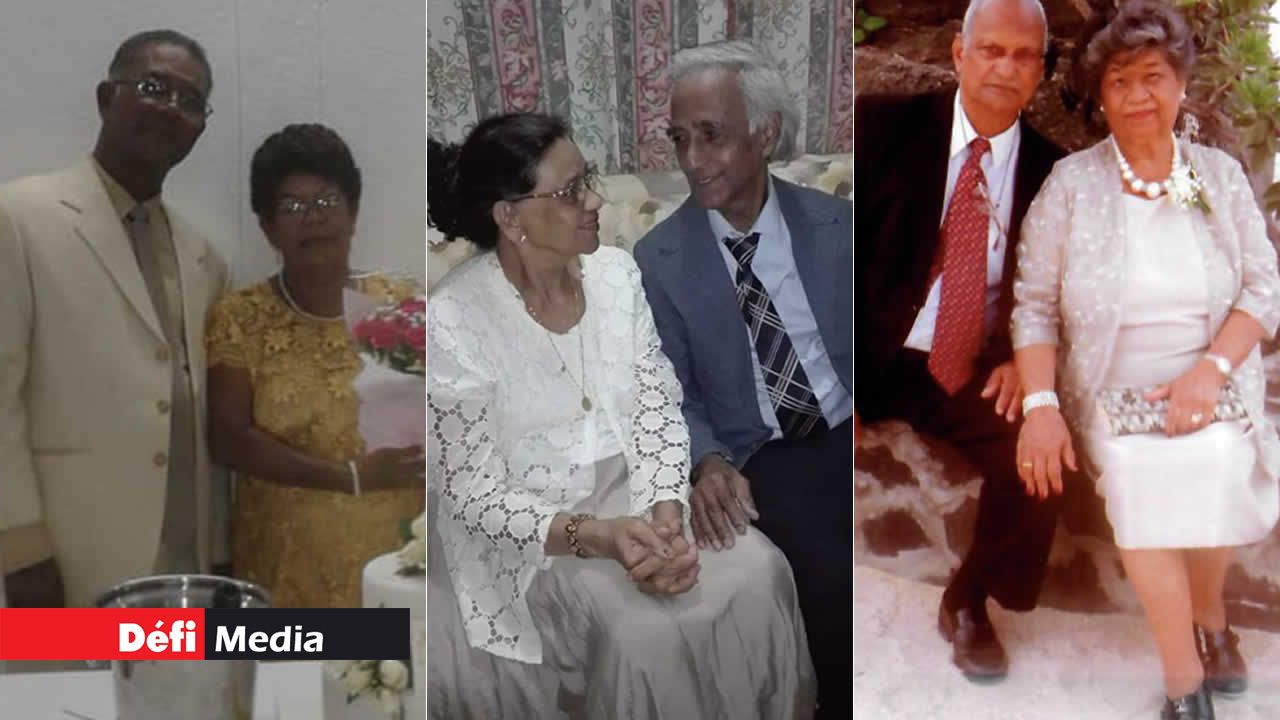 Saint-Valentin de vieux couples