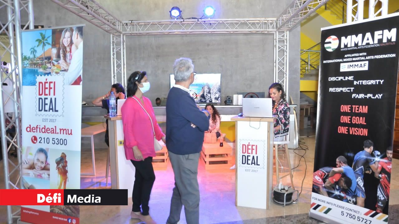 Défi Deal a présenté son site et ses produits au salon.