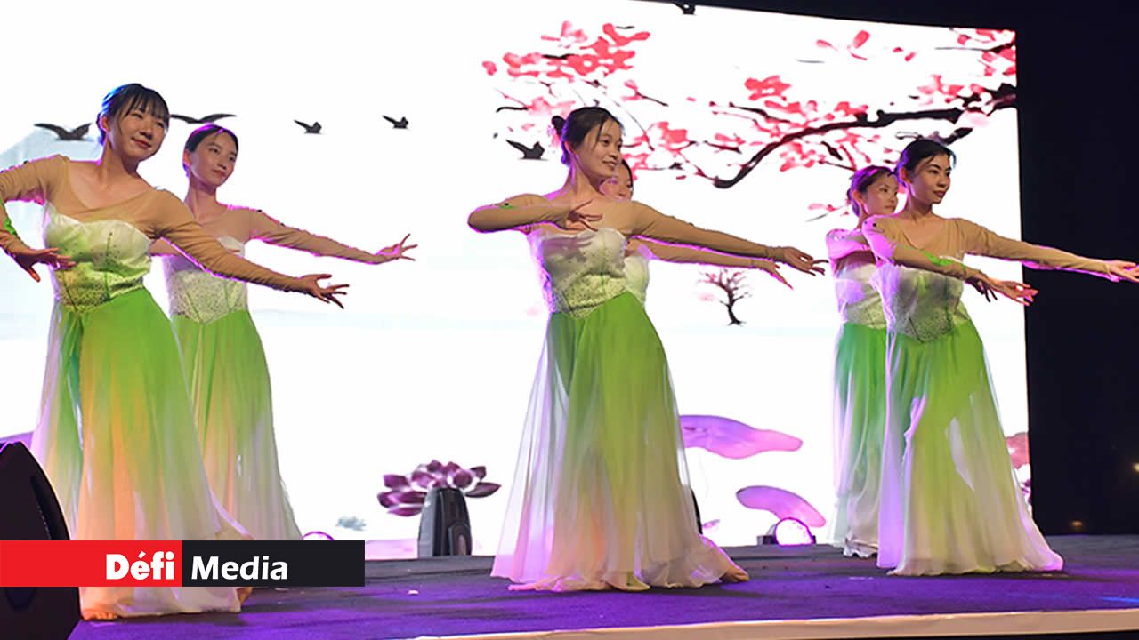 La danse traditionnelle chinoise à l’honneur.