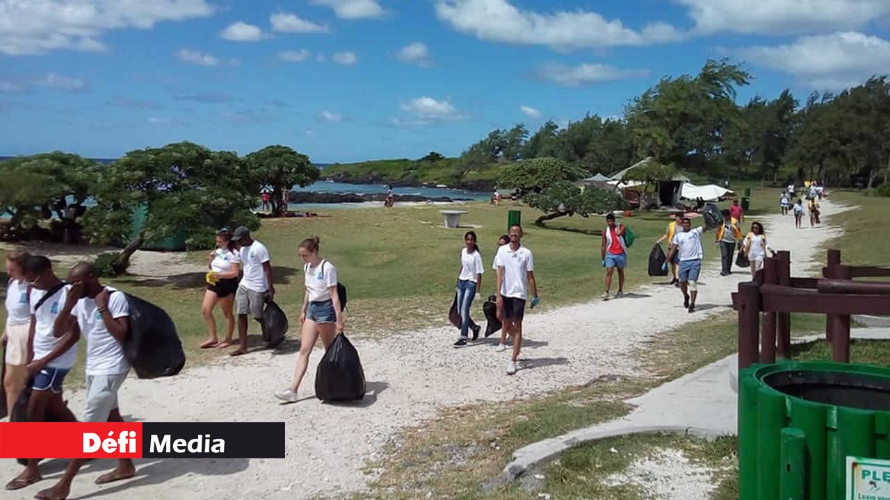 Les détritus ont été expédiés à l’Ong Mission Verte aux fins de recyclage.